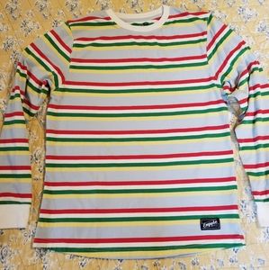 Empyre Striped Multi Color Long Sleeve Sz Small